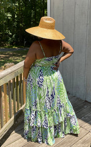 Front tie Maxi Sundress