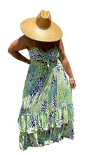 Load image into Gallery viewer, Front tie Maxi Sundress
